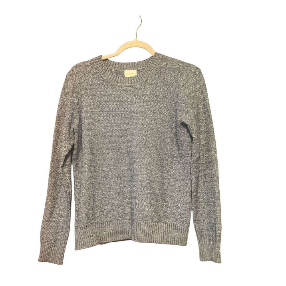 Cyrus Soft Pullover Light Blue Sweater Size Medium